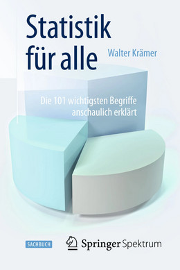 Titelseite des Buchs "Statistik für alle"